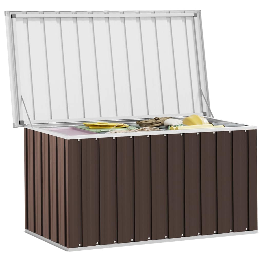 Garten-Aufbewahrungsbox Braun 129 x 67 x 65 cm