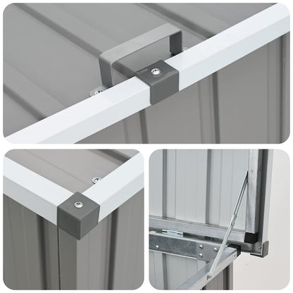 Gartenbox Grau 150x101x91 cm