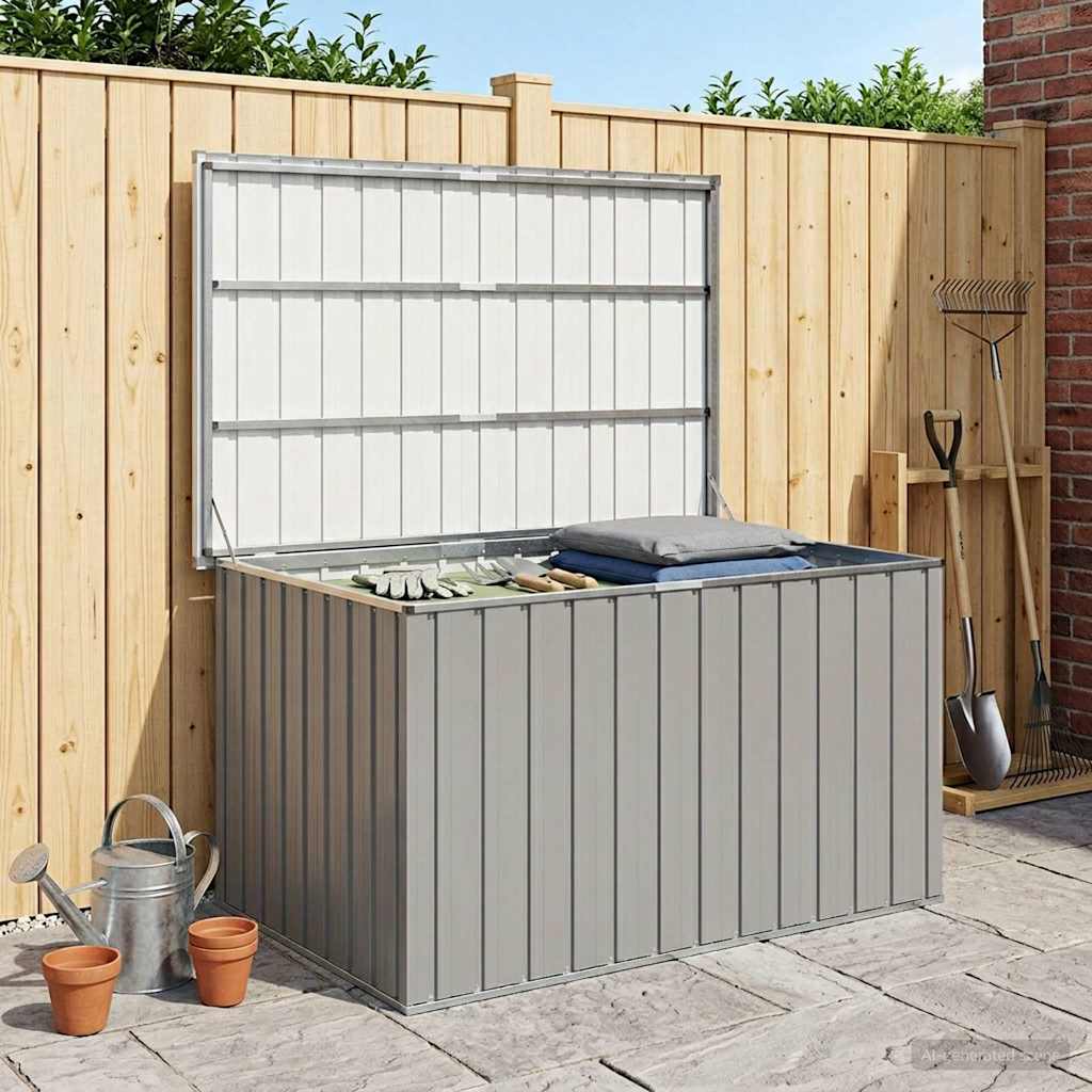 Gartenbox Grau 150x101x91 cm