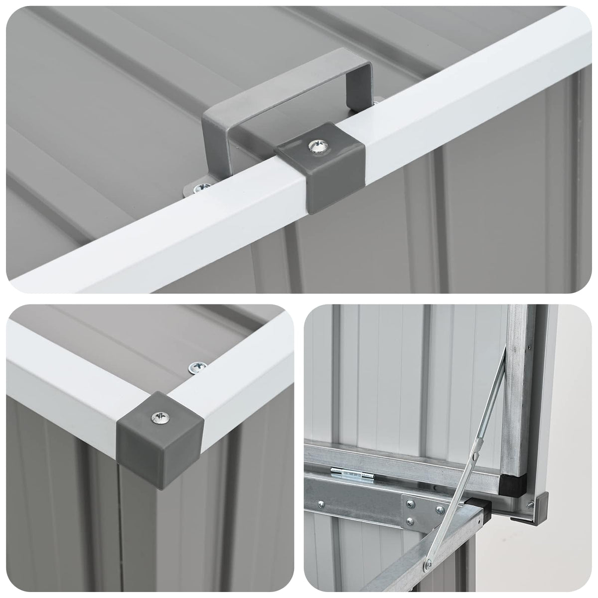 Gartenbox Grau 171x99x93 cm