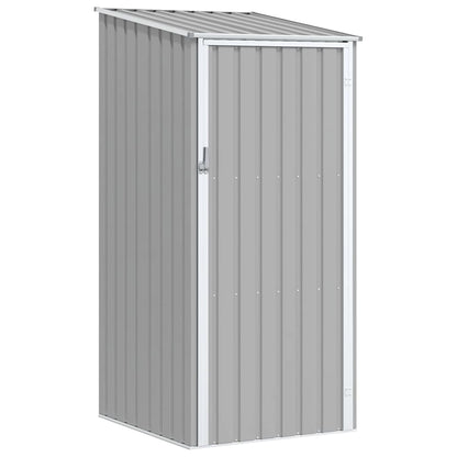 Gerätehaus Grau 87x98x159 cm Verzinkter Stahl