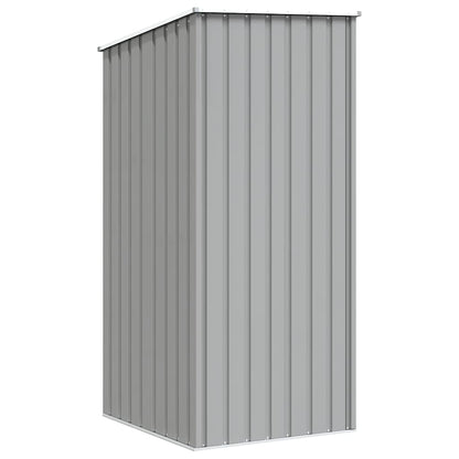 Gerätehaus Grau 87x98x159 cm Verzinkter Stahl