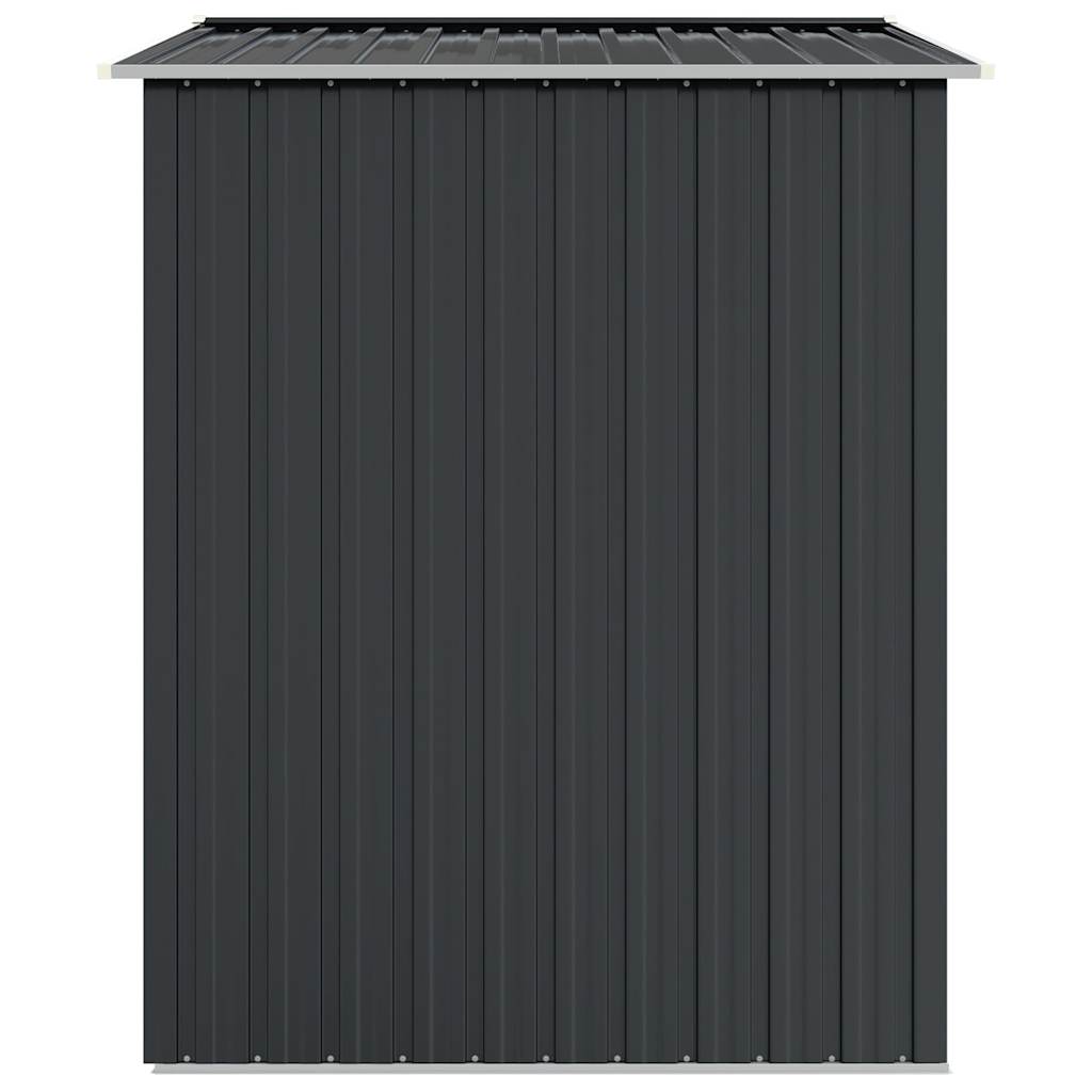 Gerätehaus Anthrazit 205x129x183 cm Verzinkter Stahl