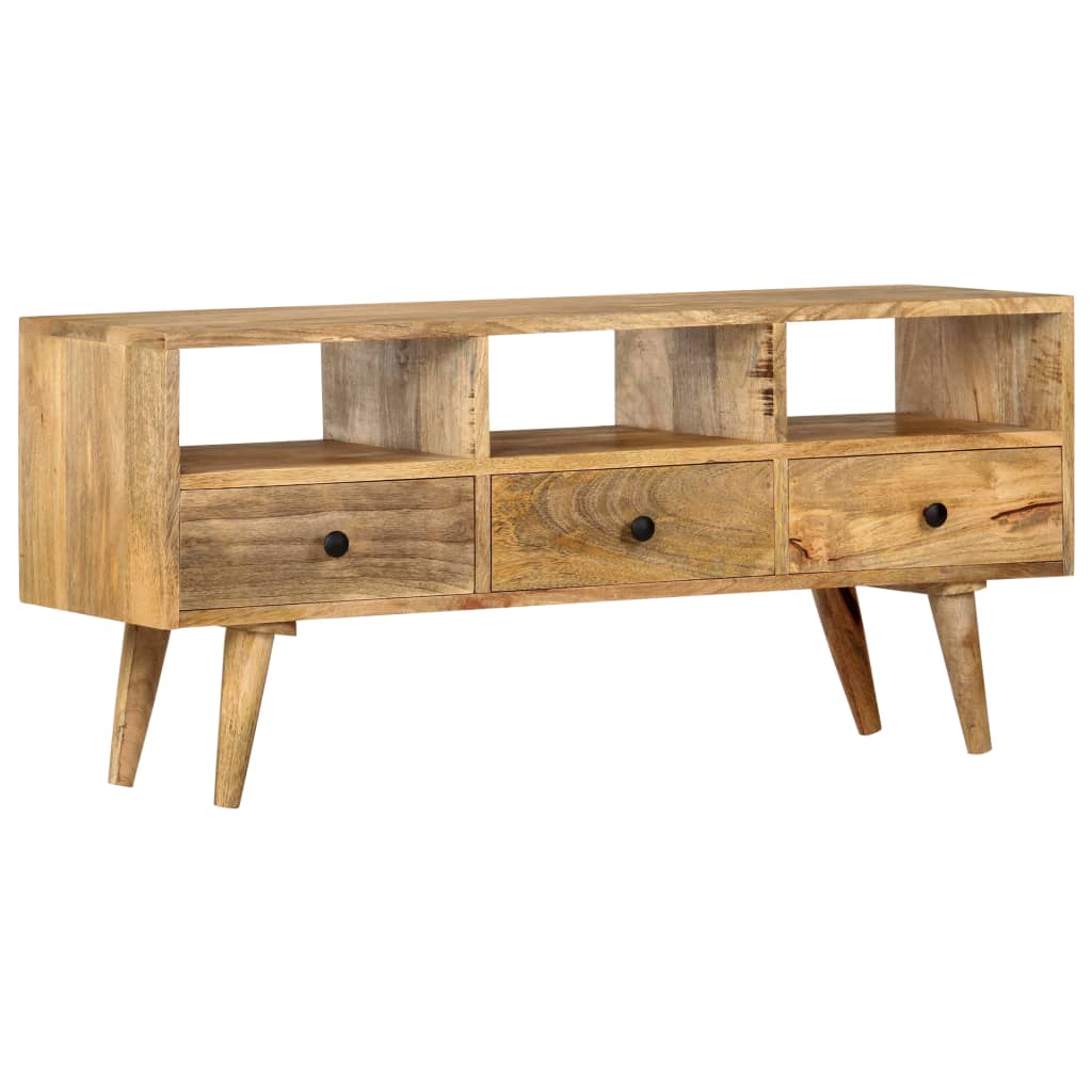 TV-Schrank 110×36×50 cm Massivholz Mango