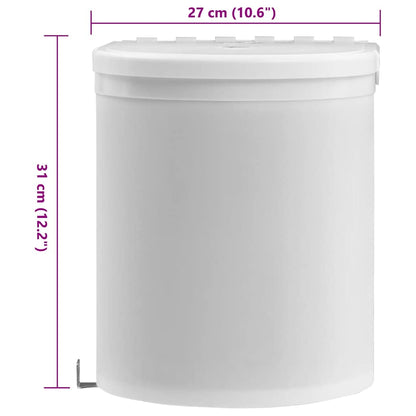 Küchen-Einbau-Mülleimer Kunststoff 12 L