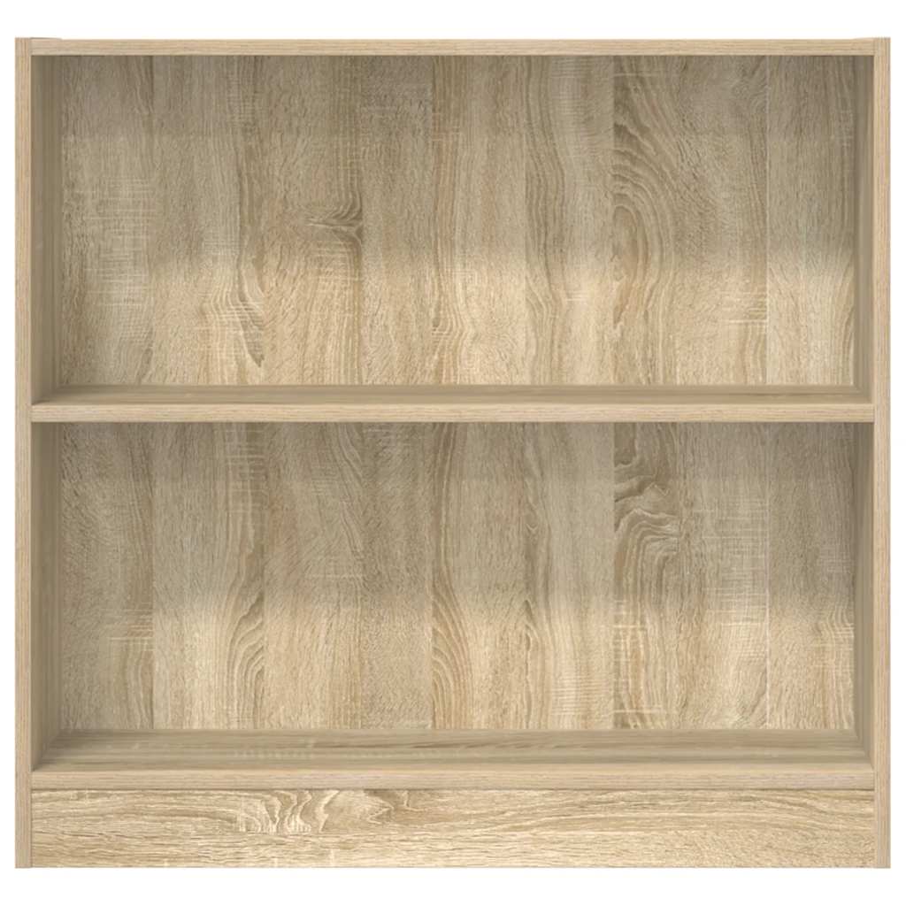 Bibliothèque en chêne Sonoma 80x24x75 cm matériau bois