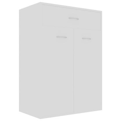 Schuhschrank Weiß 60×35×84 cm Holzwerkstoff