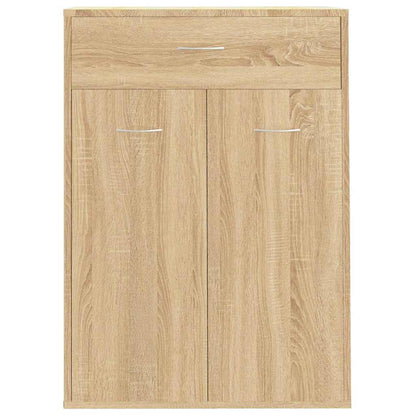 Schuhschrank Sonoma-Eiche 60x35x84 cm Holzwerkstoff