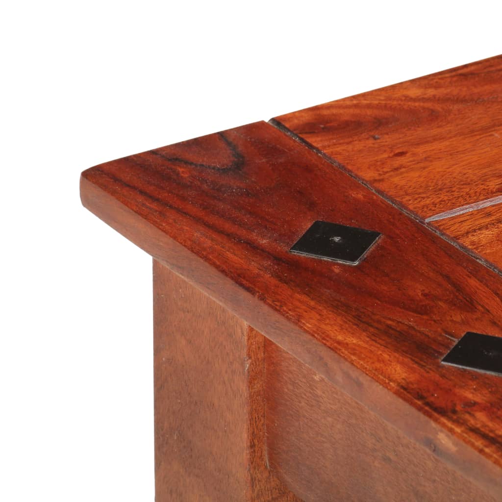 Couchtisch 110 x 50 x 35 cm Massivholz Akazie