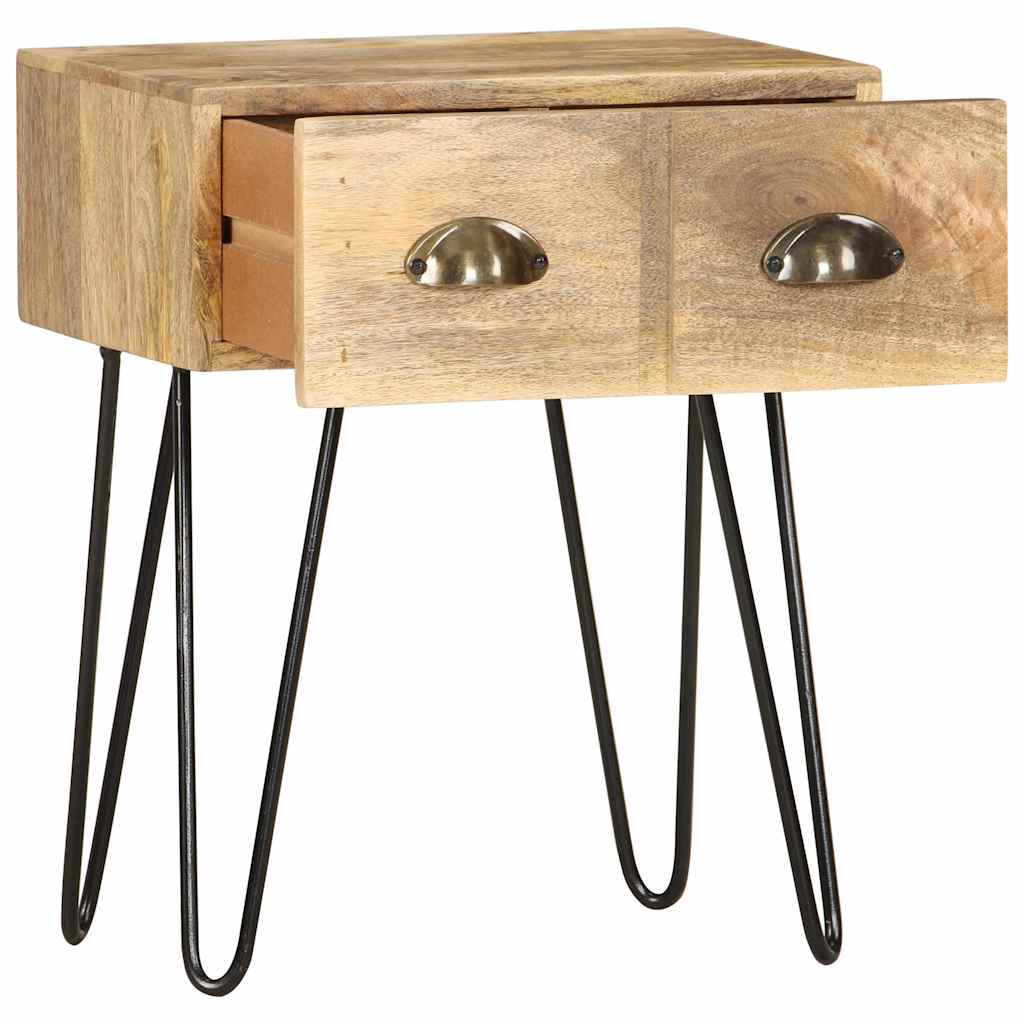 Nachttisch 40x30x50 cm Mango Massivholz