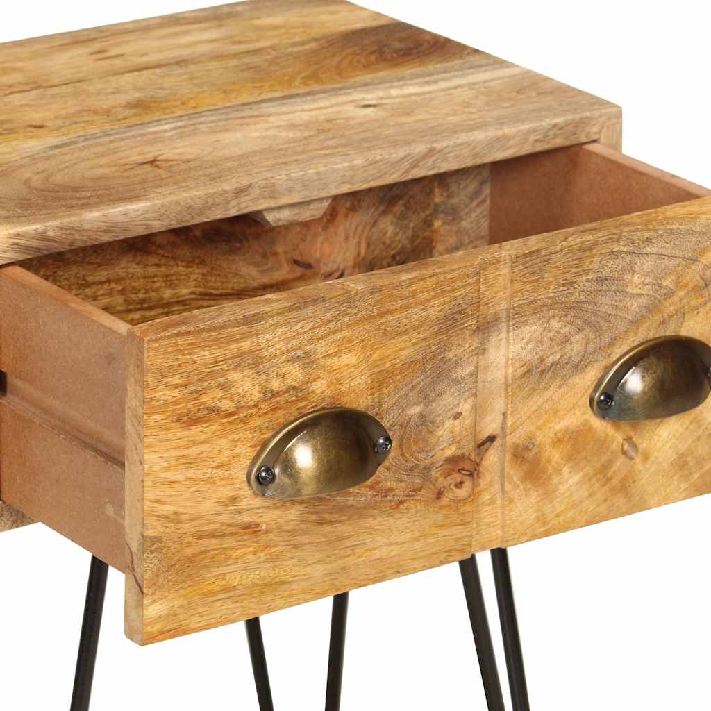 Nachttisch 40x30x50 cm Mango Massivholz