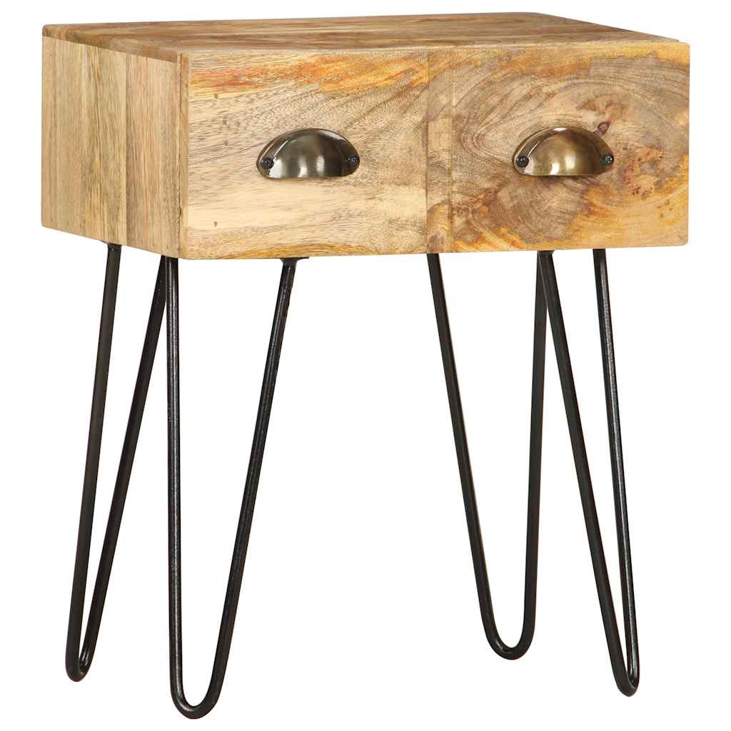 Nachttisch 40x30x50 cm Mango Massivholz