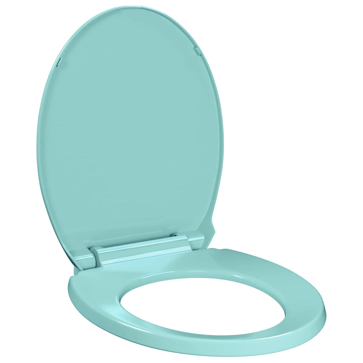Toilettensitz mit Absenkautomatik Grün Oval