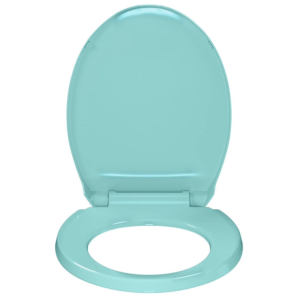 Toilettensitz mit Absenkautomatik Grün Oval
