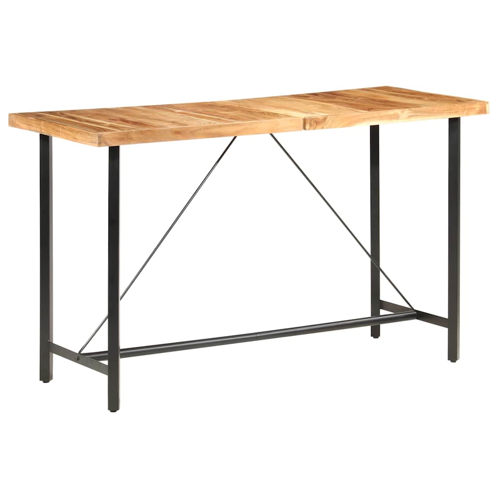 Bartisch 180x70x107 cm Massivholz Akazie