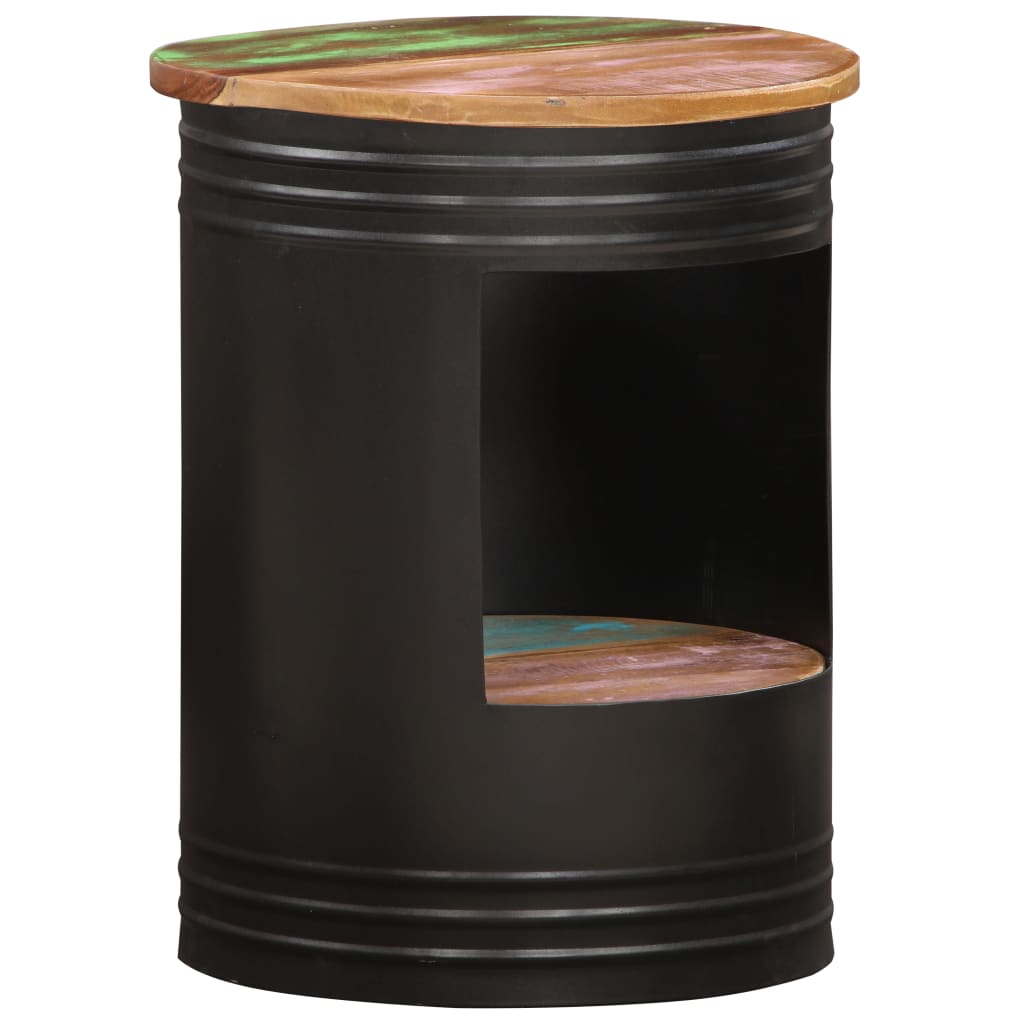 Couchtisch 43x55 cm Altholz Massiv