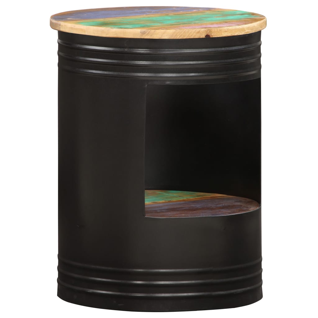 Couchtisch 43x55 cm Altholz Massiv