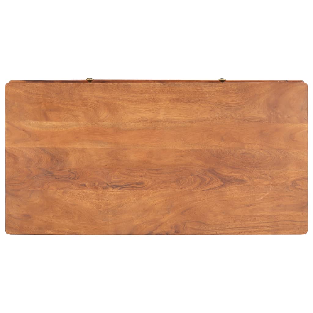 Couchtisch 100 x 50 x 41 cm Massivholz Akazie