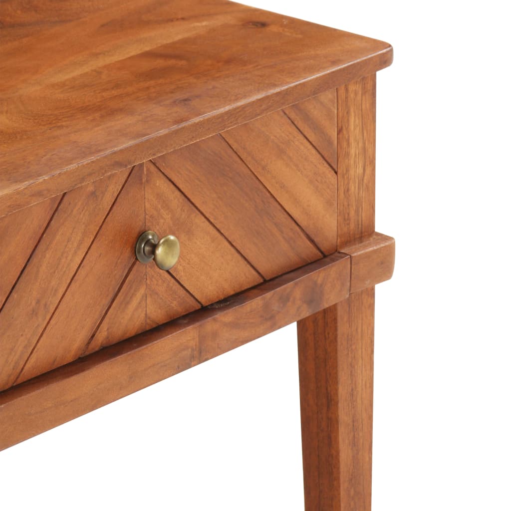 Couchtisch 100 x 50 x 41 cm Massivholz Akazie