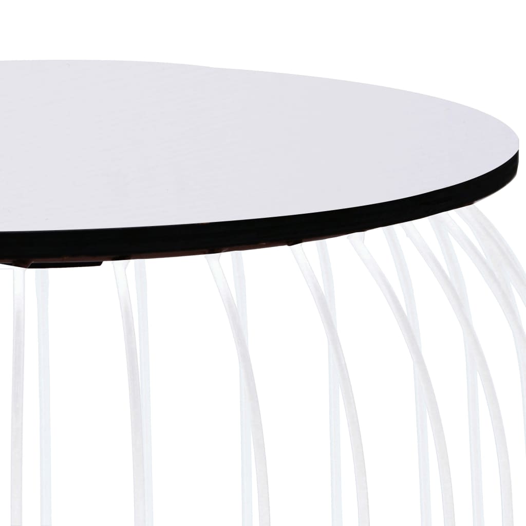 Tables basses 3 pièces. Blanc