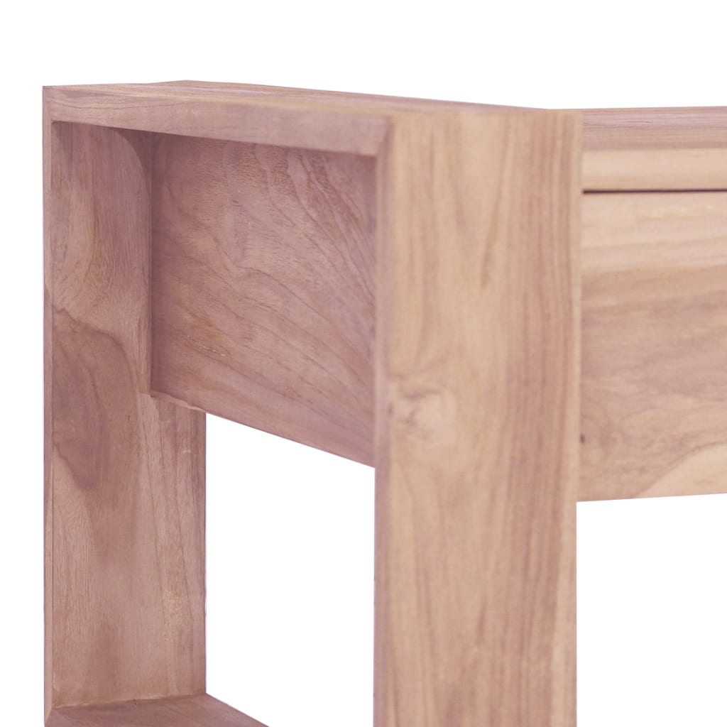 Coffee table 110×60×40 cm solid teak wood