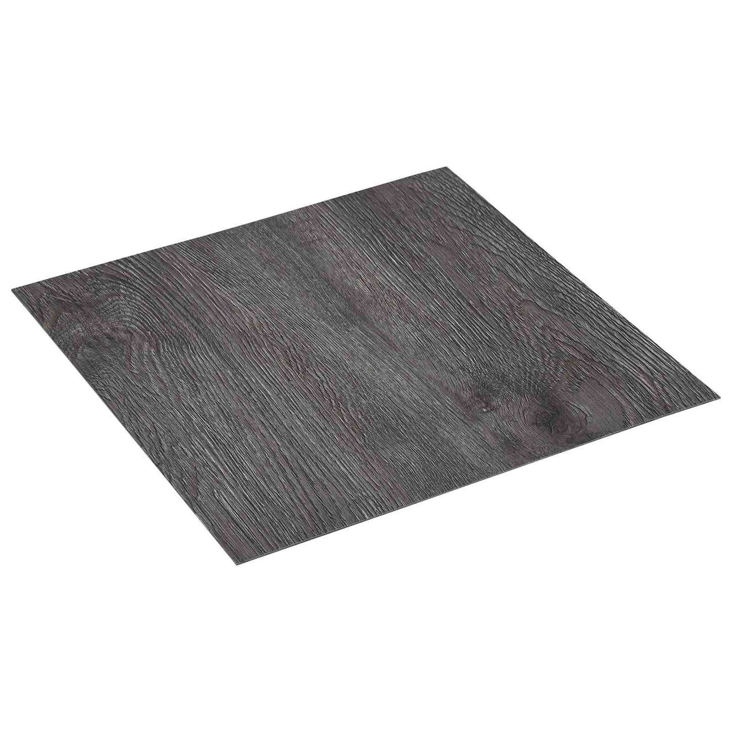 Bodenplanken Schwarz und Grau 5,11 m² 55 Stk. PVC