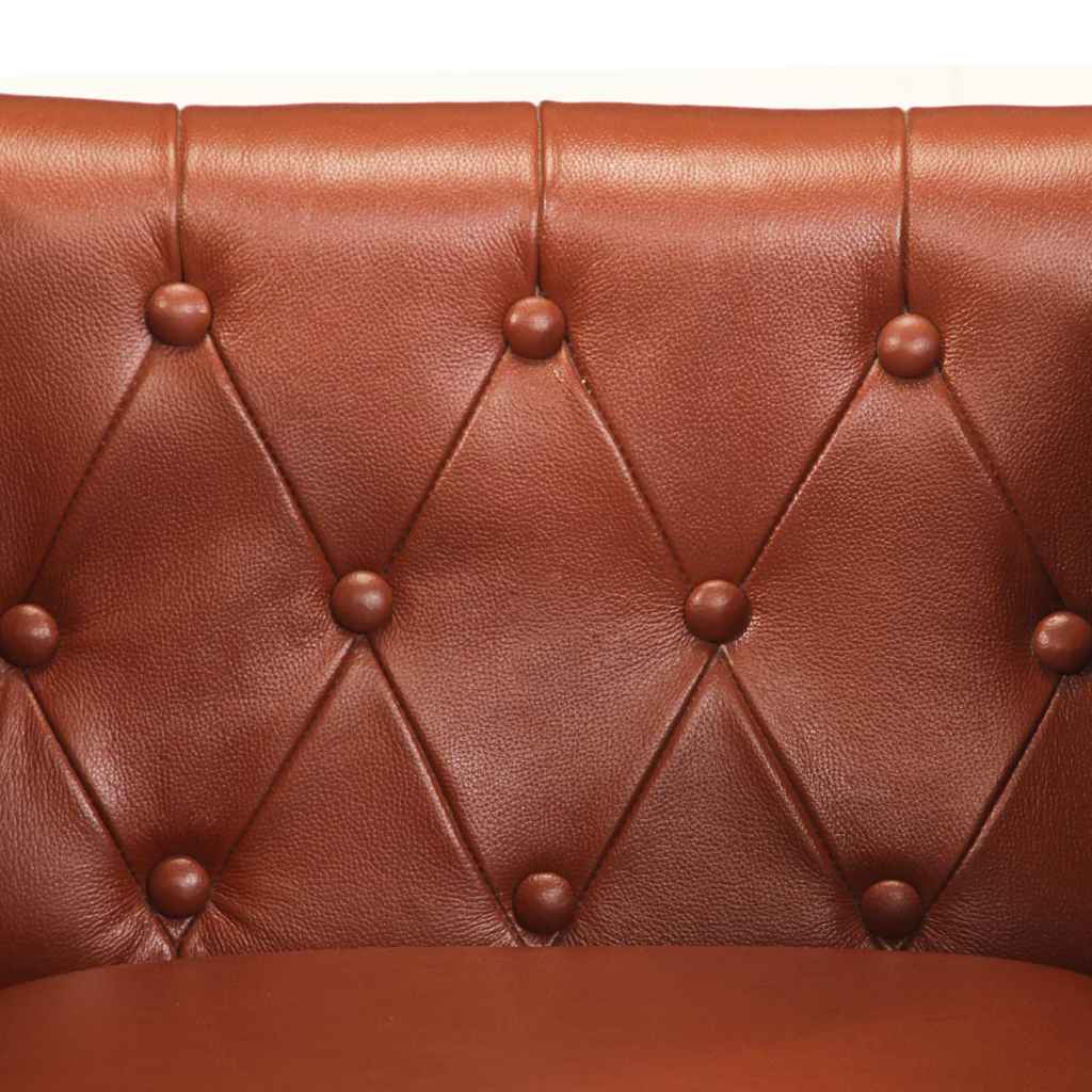 Sessel Braun Echtleder