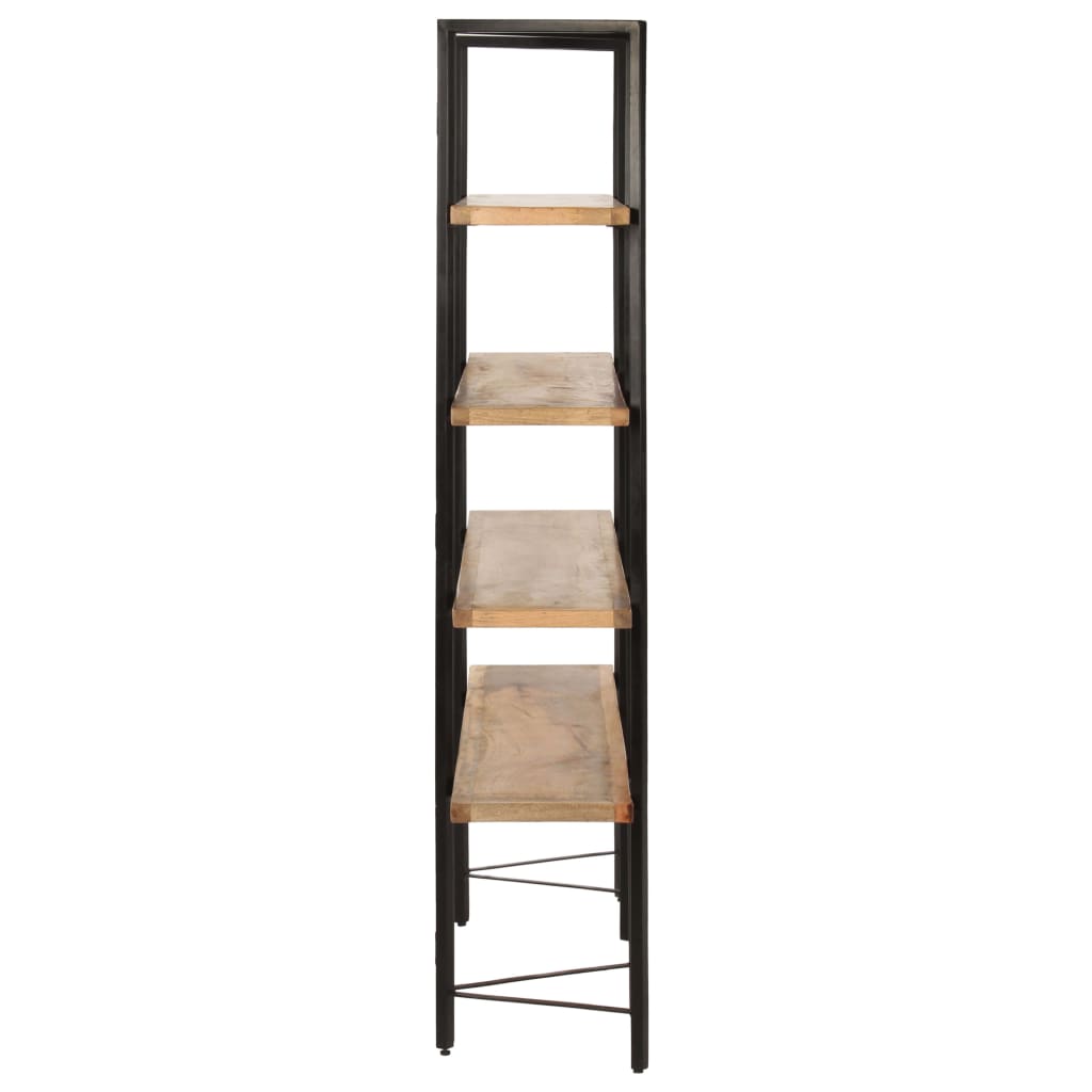 Bookcase with 4 shelves 160x35x160 cm mango solid wood