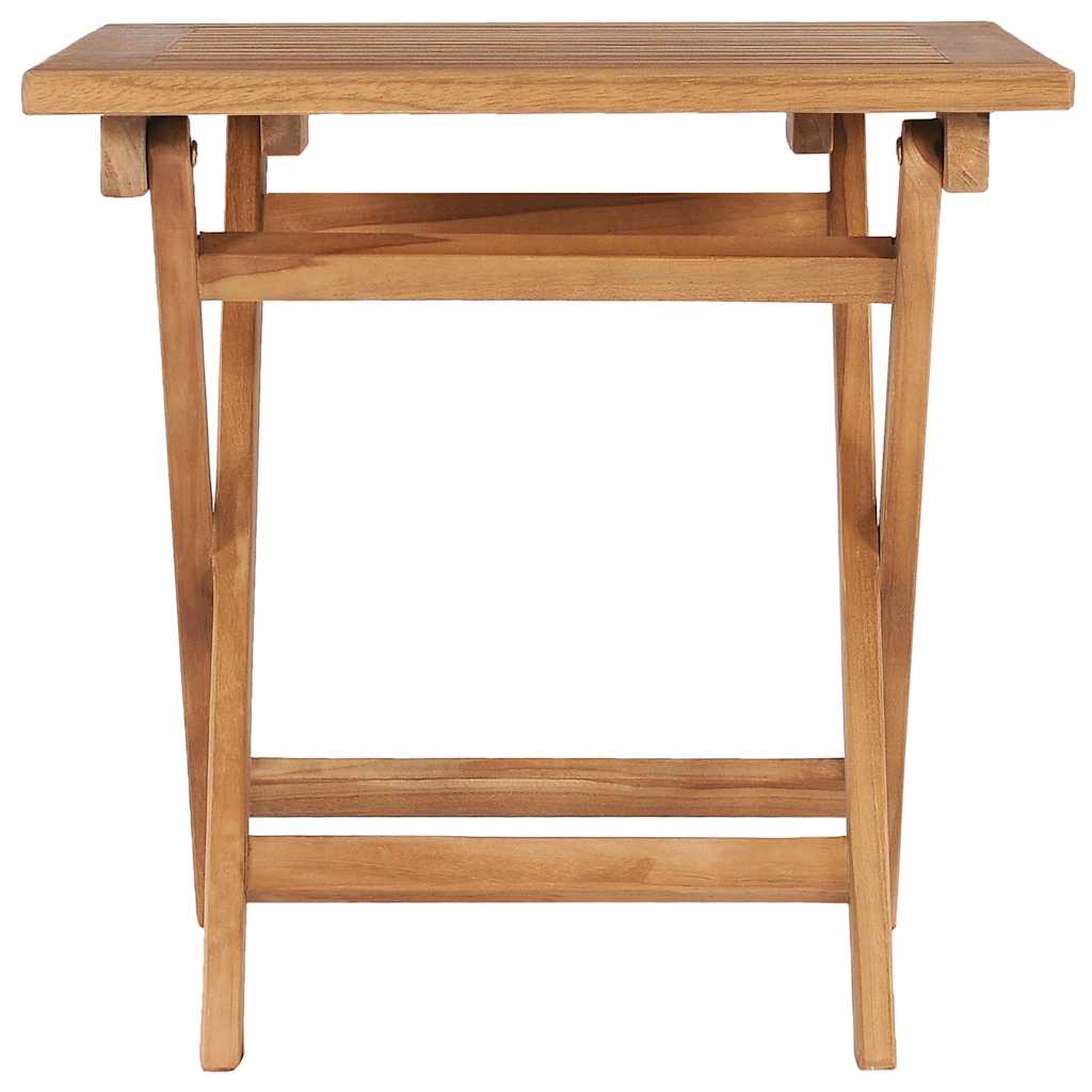 Gartentisch Klappbar 45x45x45 cm Massivholz Teak