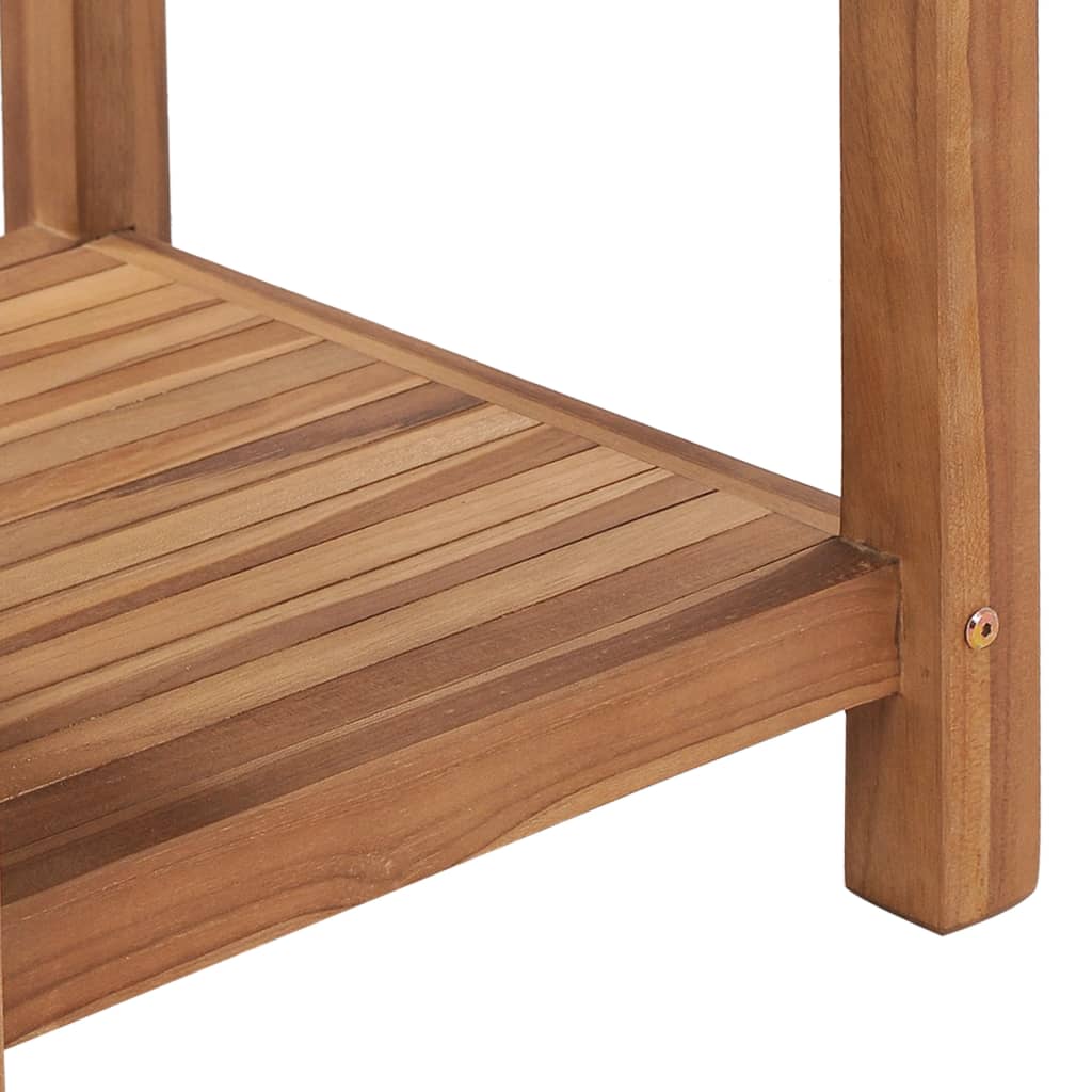 Couchtisch 45x45x45 cm Massivholz Teak