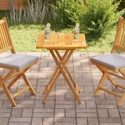 Tischplatte Massivholz Teak 60×60×2,5 cm