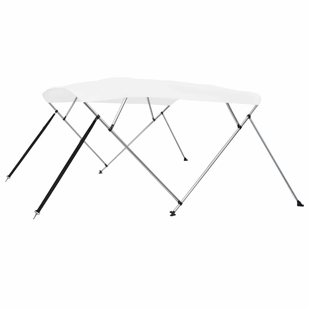 4-Bow Bimini Top Weiß 243x210x137 cm