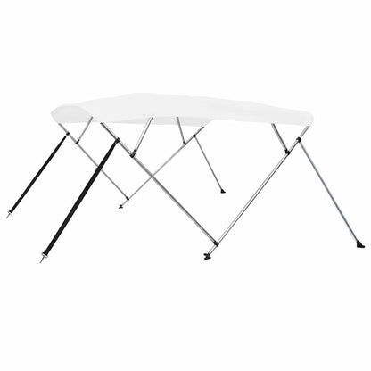 4-Bow Bimini Top Weiß 243x210x137 cm