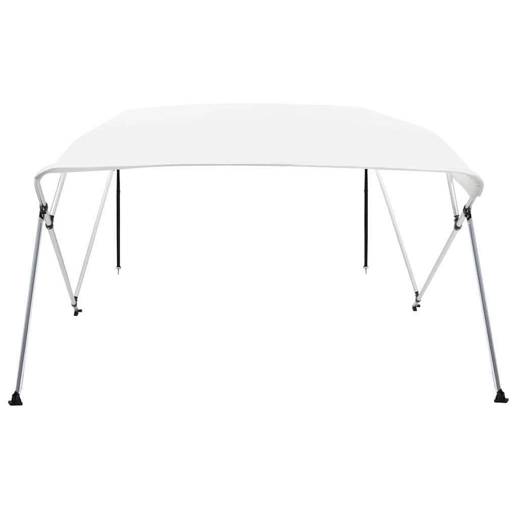 4-Bow Bimini Top Weiß 243x210x137 cm
