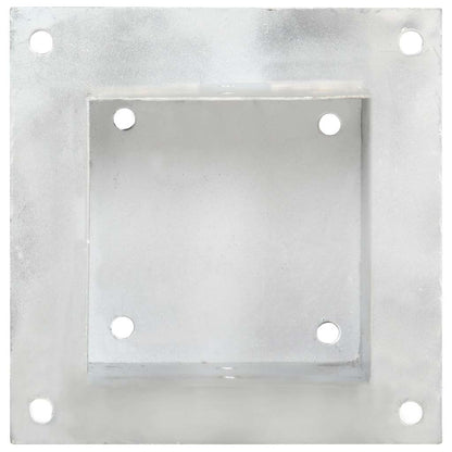 Pfostenanker 4 Stk. Verzinktes Metall 141 mm