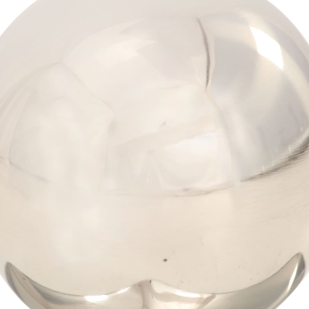 Pfostenkappen 6 Stk. Kugelform Edelstahl 101 x 101 mm