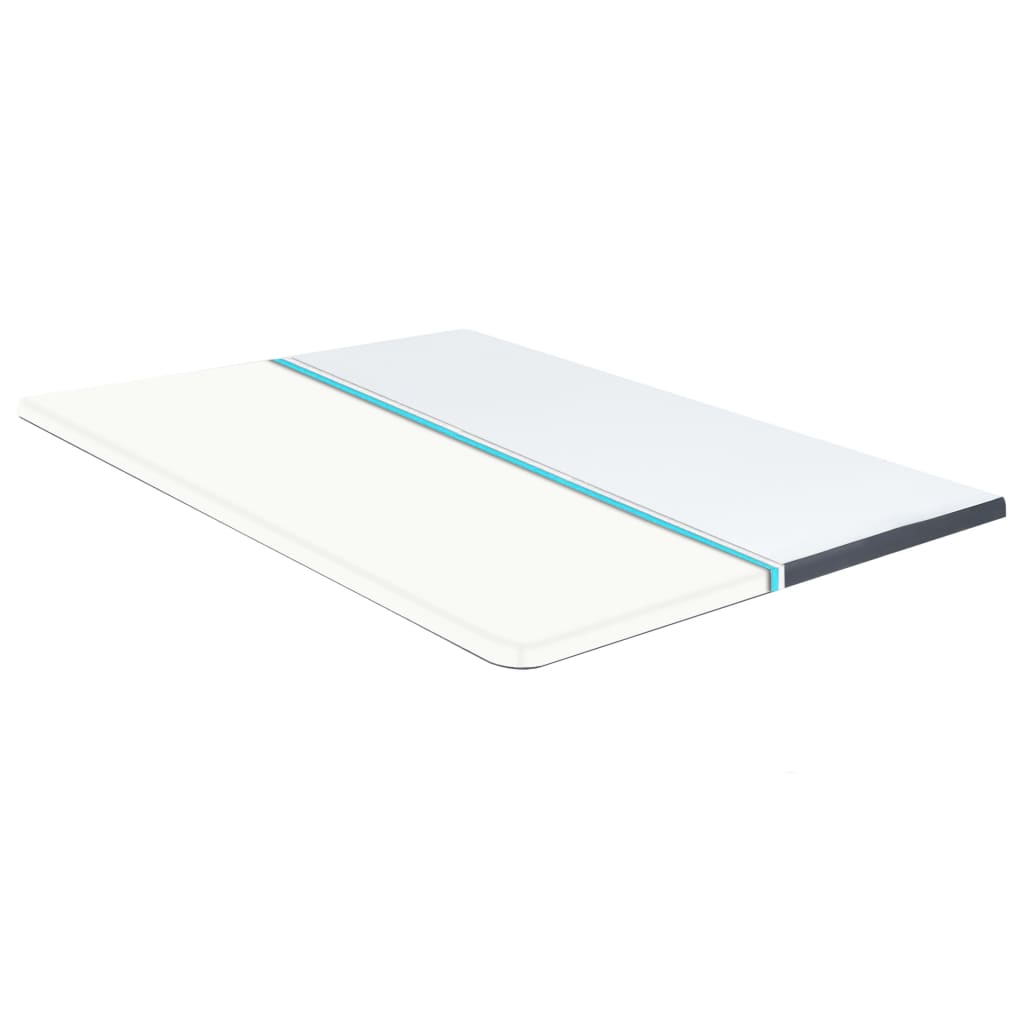 Boxspringbett-Matratzenauflage 200 x 140 x 5 cm Mittelweich