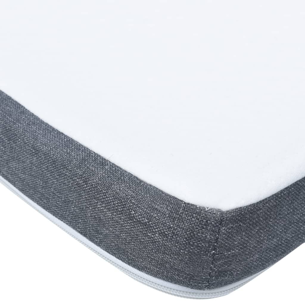 Boxspringbett-Matratzenauflage 200 x 180 x 5 cm Mittelweich
