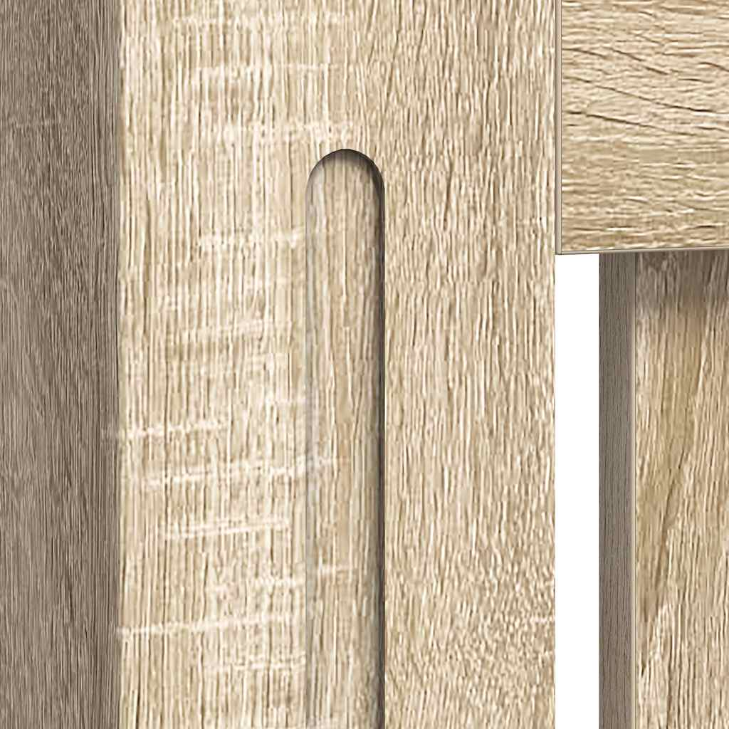 Heizkörperverkleidung 112x19x81,5 cm Holzwerkstoff