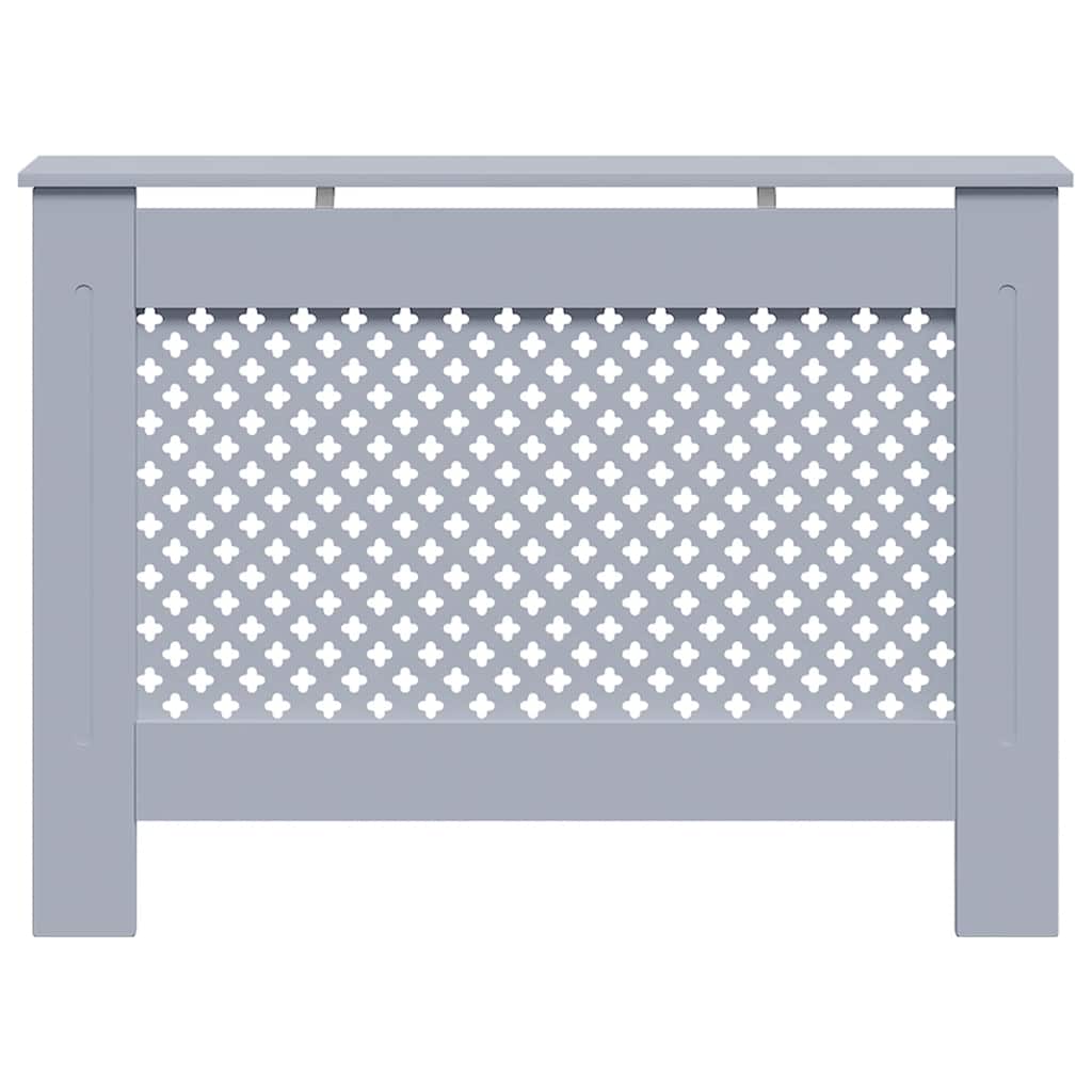 Heizkörperverkleidung Anthrazit 112x19x81,5 cm MDF
