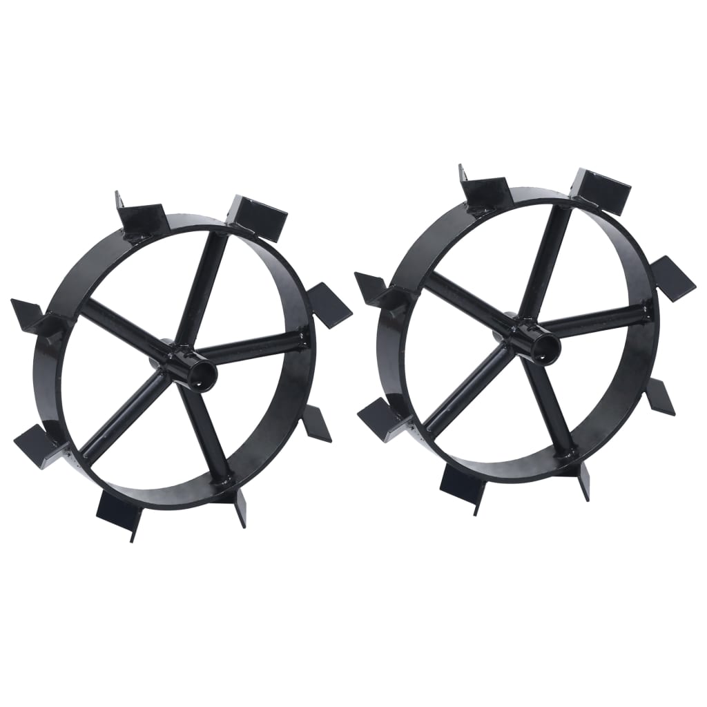 Metallräder für 6,5 PS Benzin-Gartenfräse 2 Stk.