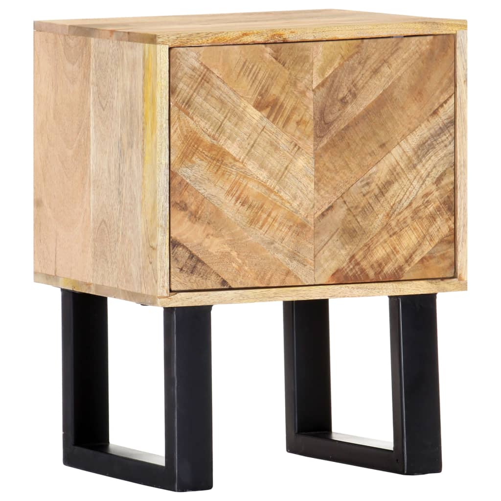 Nachttisch 40 x 30 x 50 cm Massivholz Mango