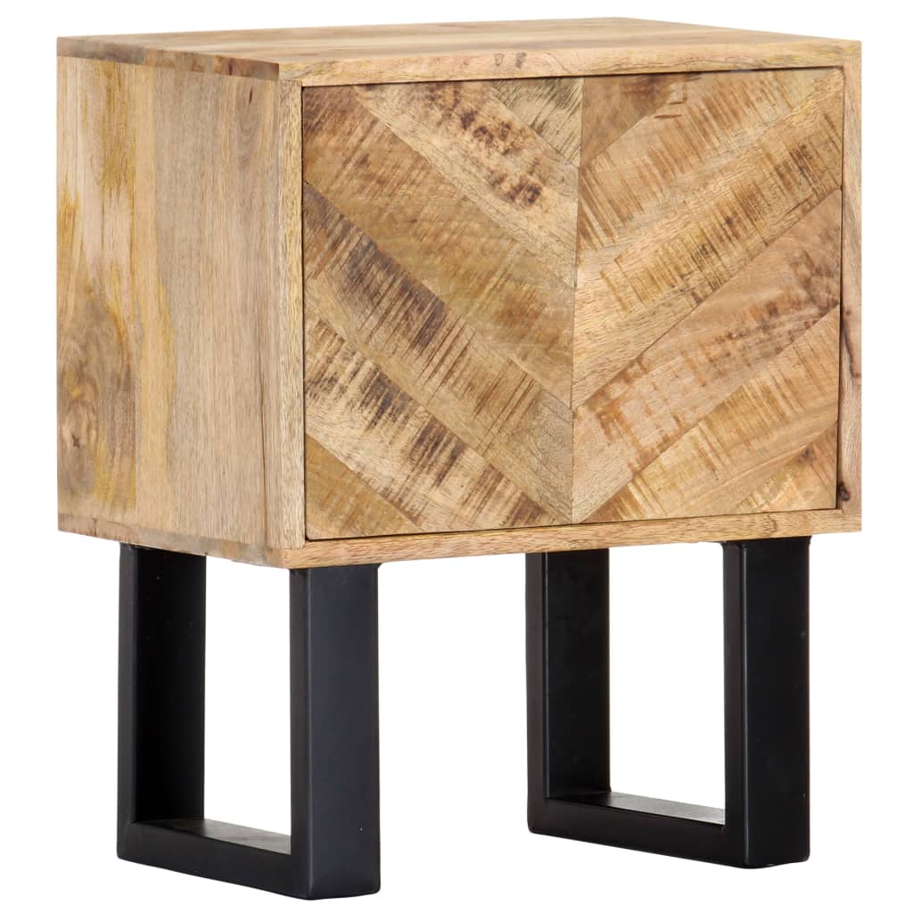 Nachttisch 40 x 30 x 50 cm Massivholz Mango