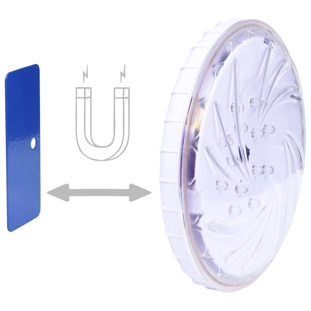 Lampe de piscine LED sous-marine avec télécommande blanche