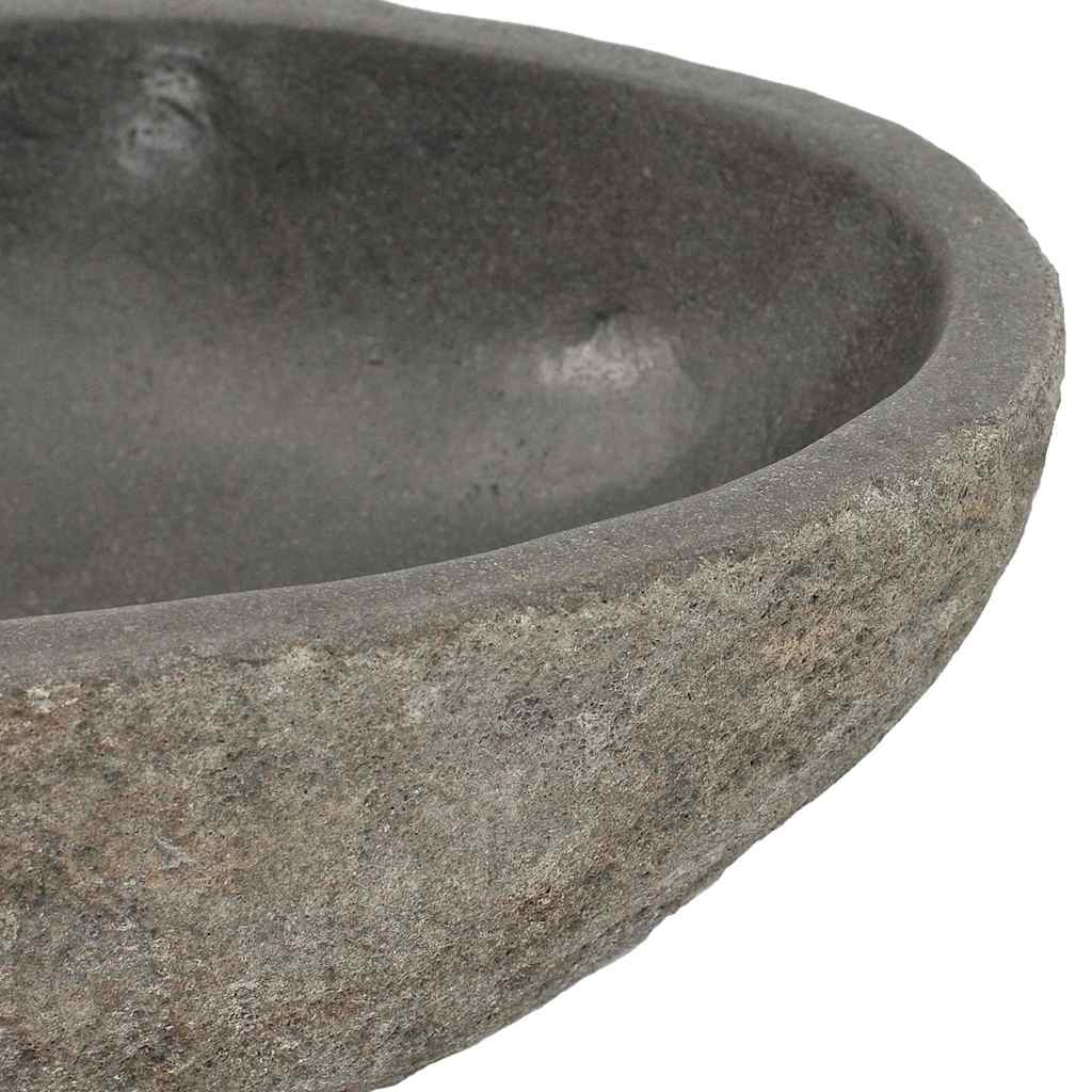Waschbecken Flussstein Oval (29-38)x(24-31) cm