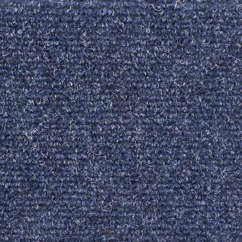 Stufenmatten Selbstklebend 15 Stk. 65x21x4 cm Blau Rechteckiger Rand