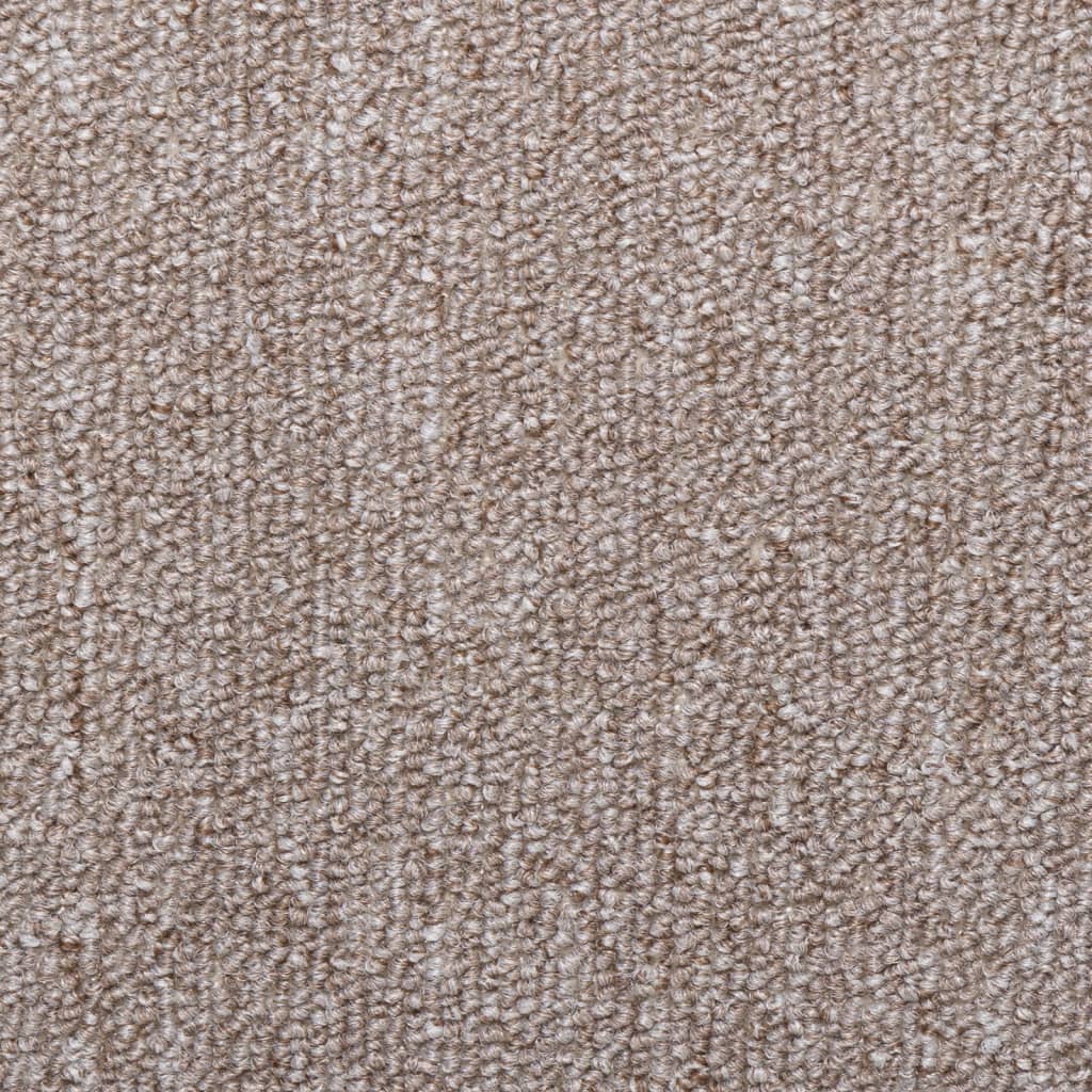 Stufenmatten 15 Stk. 65x21x4 cm Hellbraun Rechteckiger Rand