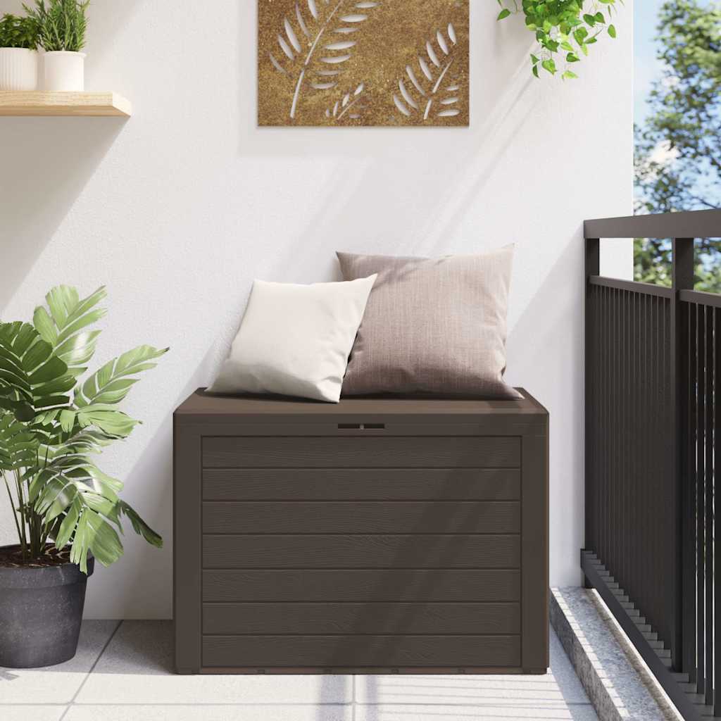 Gartentruhe Braun 78x44x55 cm