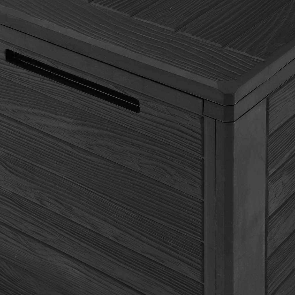 Gartenbox Anthrazit 116x44x55 cm