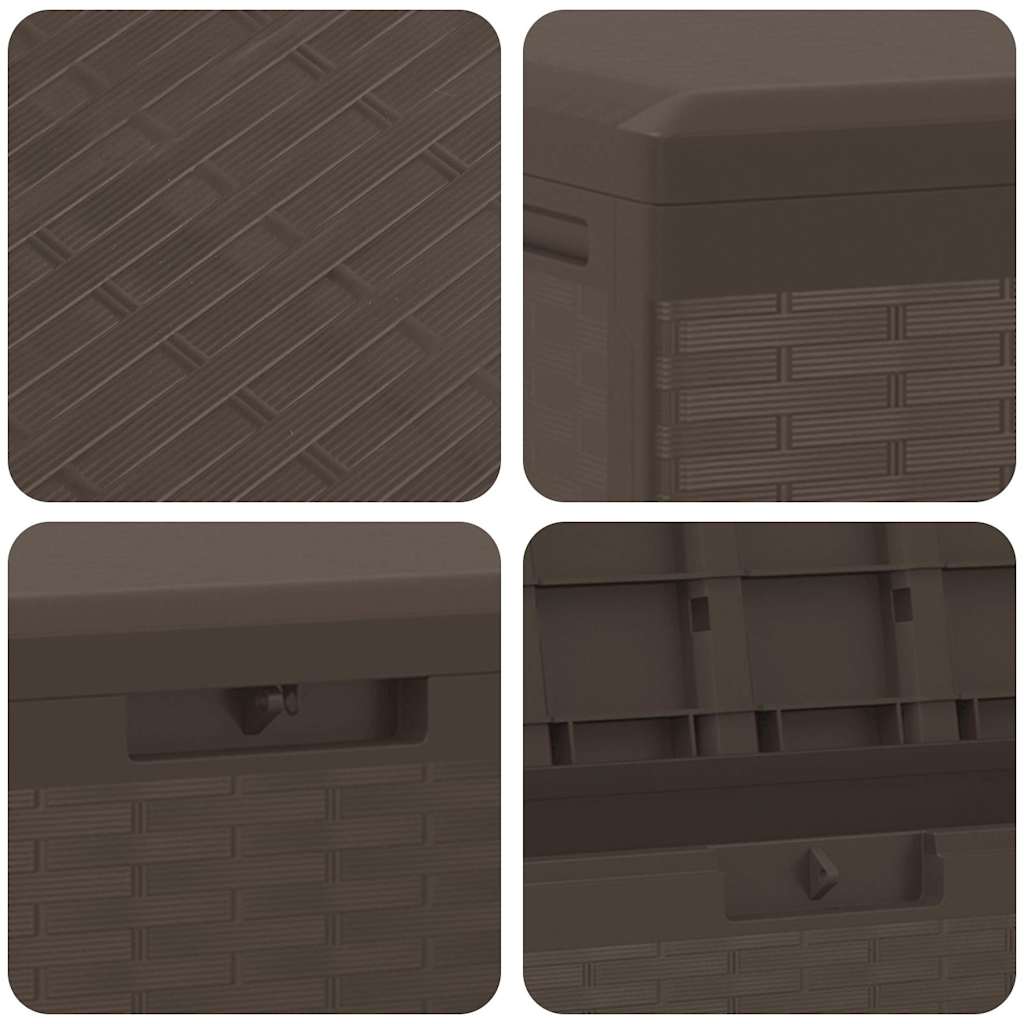 Gartenbox Braun 114x47x60 cm